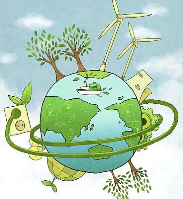 让我们多低碳生活  接触天然氧吧