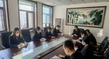 白石山林区基层法院  第二党支部深入学习