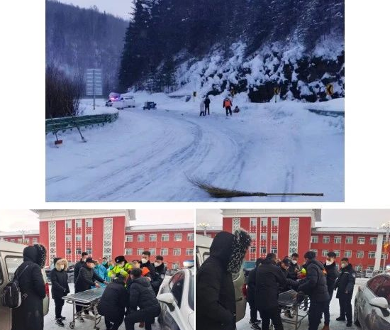 好人好事暖人心！长白法院干警路遇交通事故