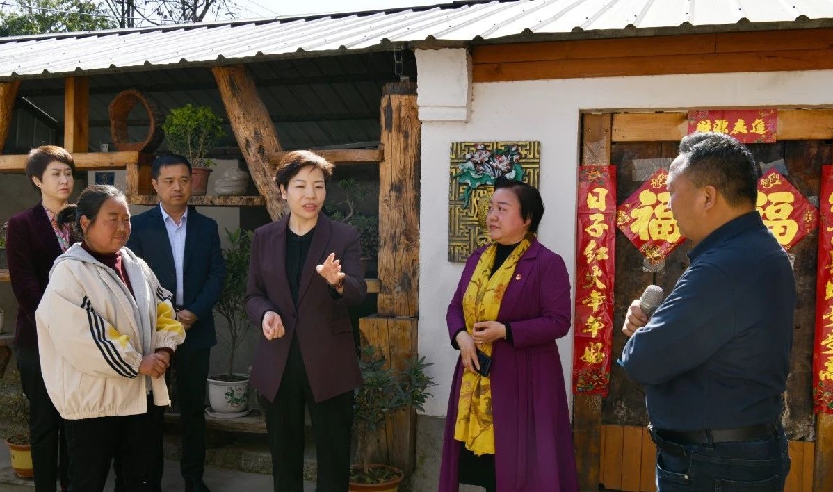 河南省妇联党组成员、副主席张宇辉到西峡县