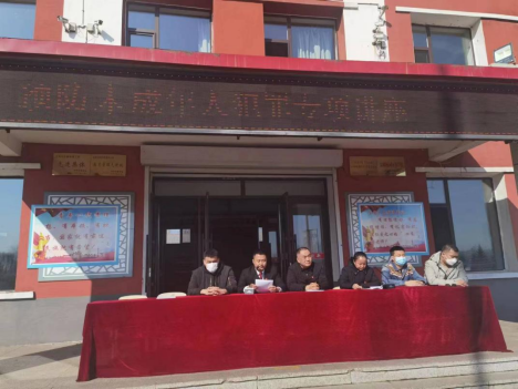 “法”言“法”语护春苗  蛟河法院法治副