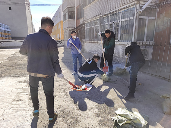 创卫，前郭法院在行动！