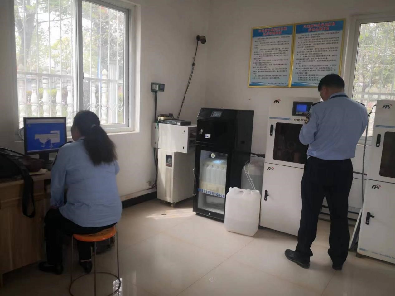 南阳市生态环境局桐柏分局开展污水处理厂专