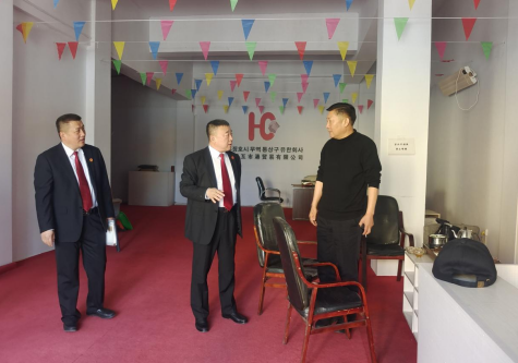 走访重点企业  开展调研服务