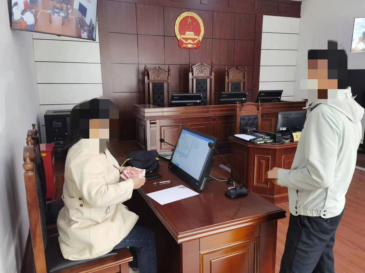 道交法庭快速调解，6起案件当庭给付