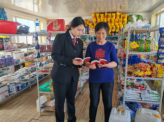 乾安法院开展“5.12全国防灾减灾日”普