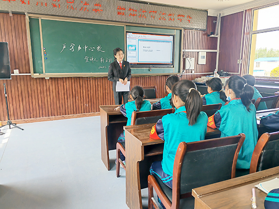 【法治副校长】乾安法院：与法为伴，走好青