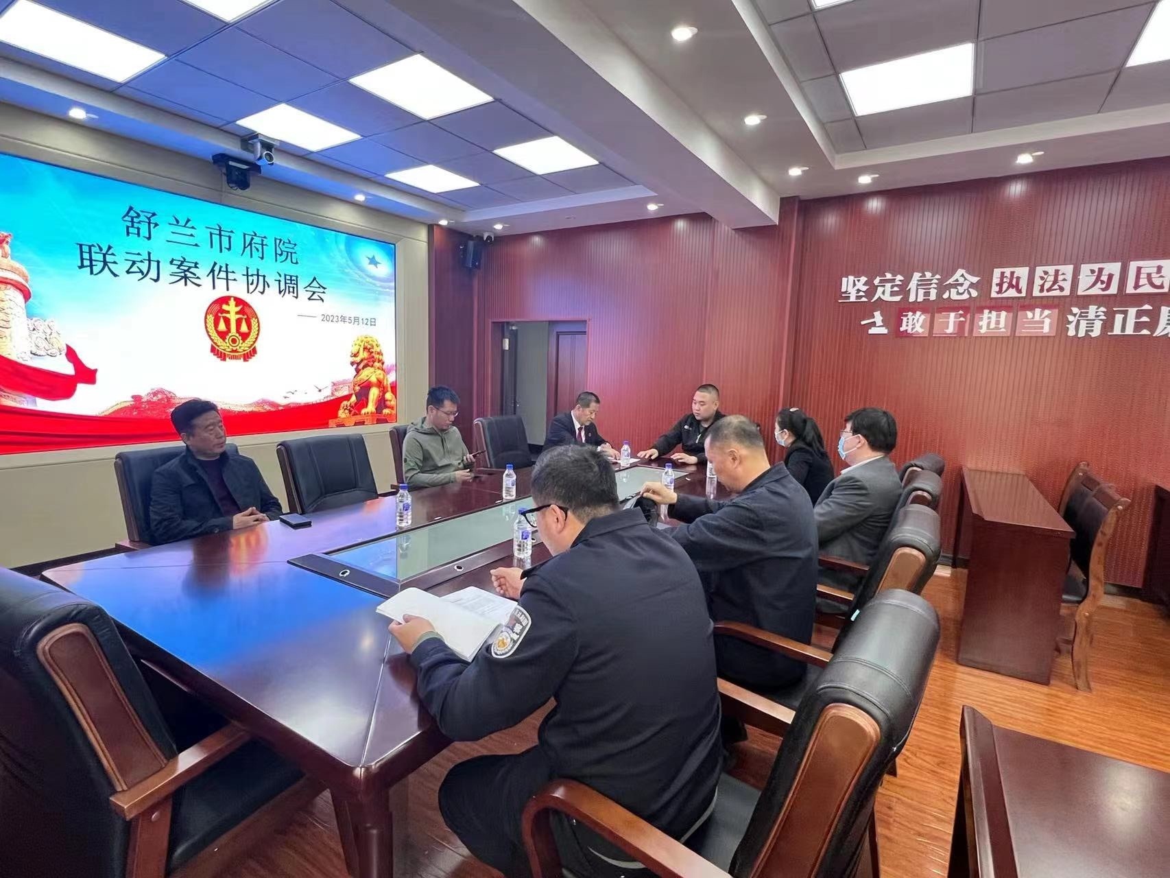 推动府院联动，强化司法保障