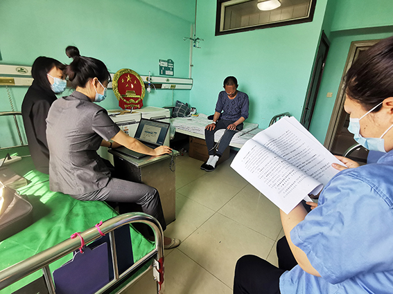 前郭法院：医院里的特别庭审 有法度亦有温