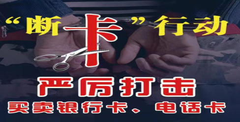 临江市人民法院开展“断卡行动”防范电信网