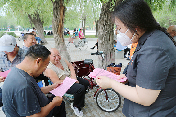 乾安法院：非法集资惑人心 法治宣传护万家