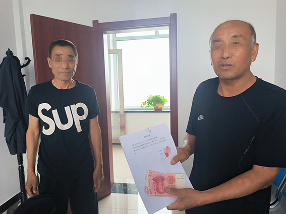 长岭法院：一垄地的“你来我往”