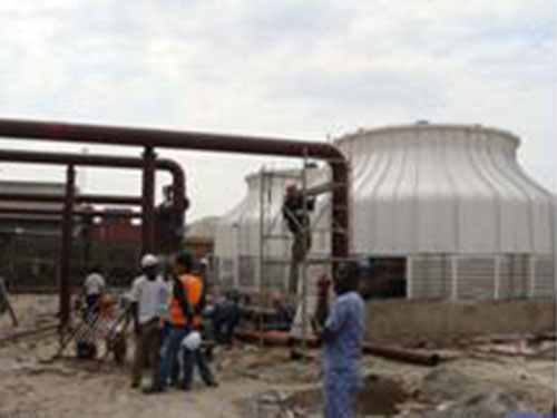 中企承建的尼日利亚天然气发电站项目一期开