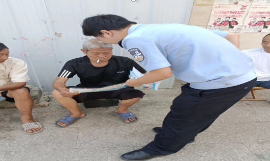 重阳派出所大力开展禁毒宣传活动