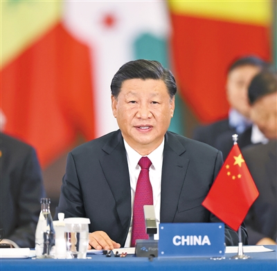 习近平和南非总统拉马福萨共同主持中非领导