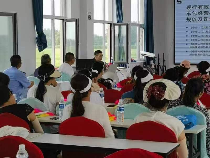 永吉法院：下乡入村优化营商 普法宣传正当