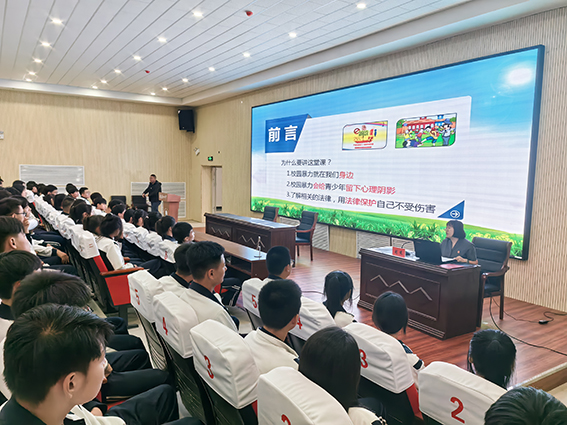 【开学第一课】乾安法院：法治护航开学季 