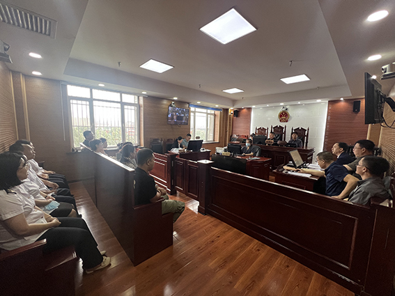 【以庭代训】宁江法院：庭审“面对面” 普