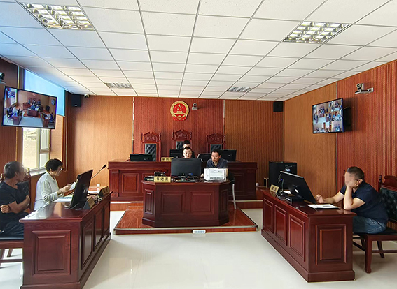 长岭法院：劳务致伤引纠纷 云上法庭巧调解