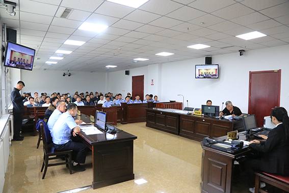 【以庭代训】乾安法院开展庭审观摩活动