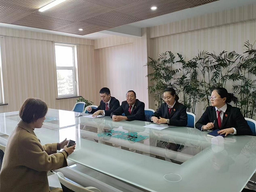 包保企业送服务  搭建“法、企”连心桥