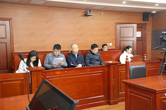 松原中院邀请人大代表参与旁听听证