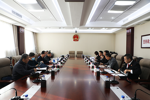 市关工委调研指导松原中院关爱下一代工作