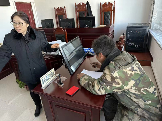 乾安法院：诉前调解化纠纷 人民法庭促和谐