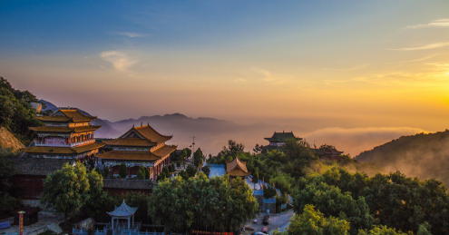 五朵山通过南阳市研学旅游实践基地复评