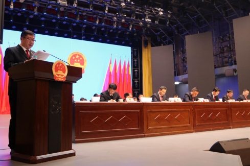 长白法院工作报告获人代会全票通过