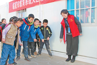 元旦假期，甘肃积石山县受灾群众——温暖过