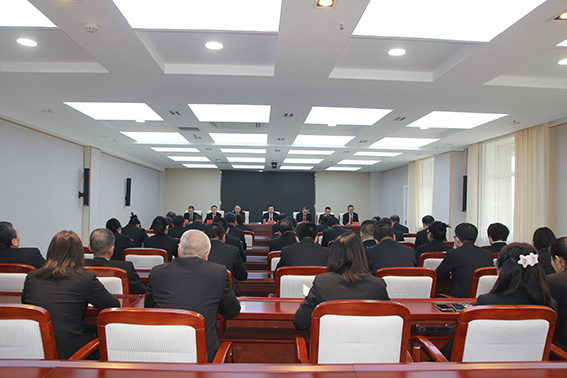 新年新气象 聚力谱新篇 长岭法院召开党组