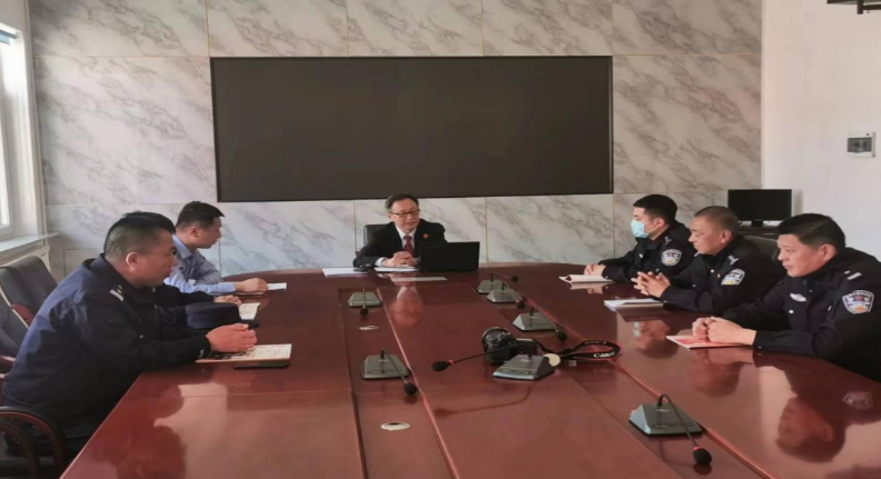 临江市人民法院召开2024年度警务工作专