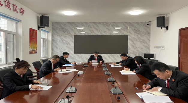 临江市人民法院传达贯彻落实全省法院院长会