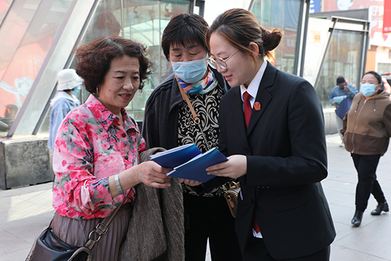 松原中院开展知识产权司法保护宣传周活动