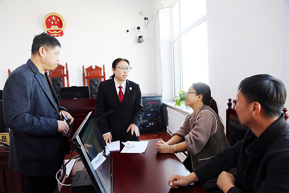 乾安法院：诉讼零成本，解纷“快捷键”