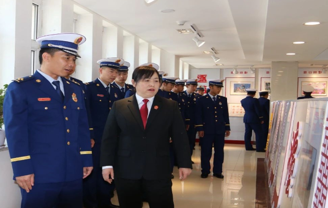 “消防蓝”走进长白法院“沉浸式”旁听 零