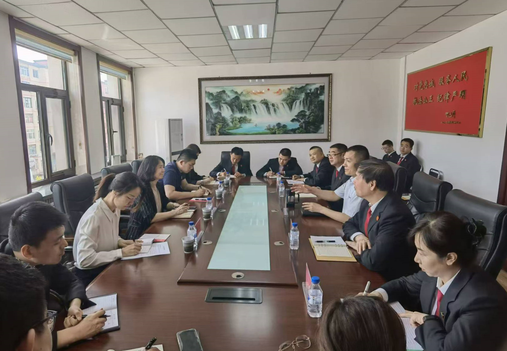 结对共建强队伍 交流互促共提升