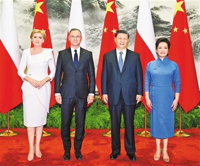 习近平同波兰总统杜达会谈