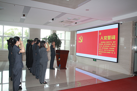 长岭法院开展庆“七一”系列活动