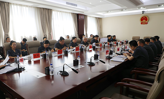 全市法院院长座谈会召开