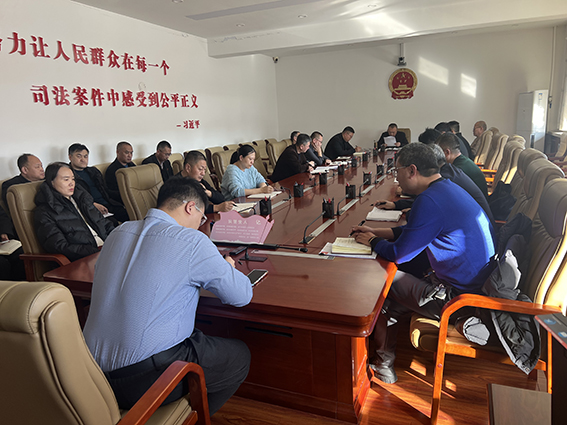 【实干正当时】扶余法院召开党组（扩大）会