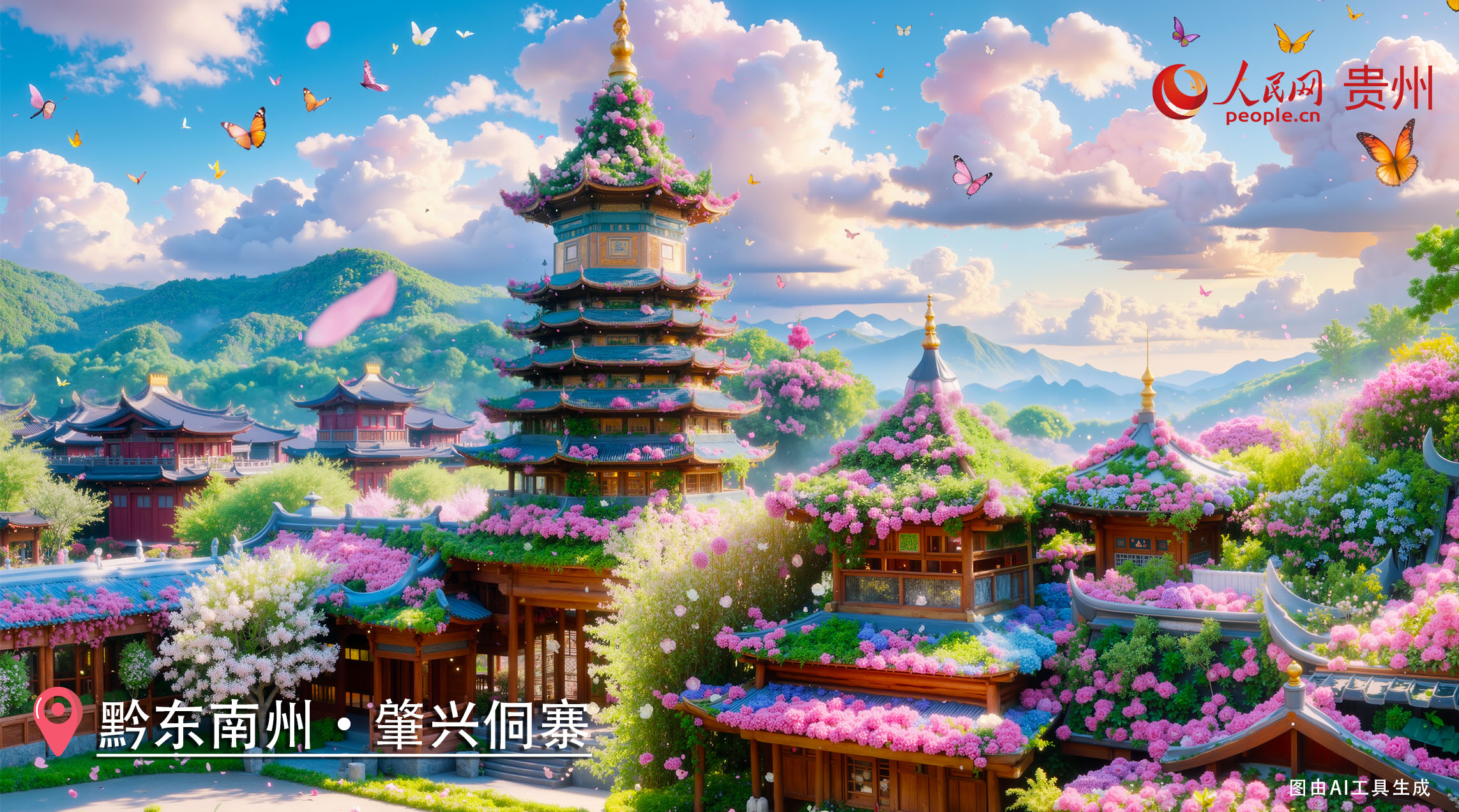 AI绘春 | 领略贵州黔东南的自然人文锦