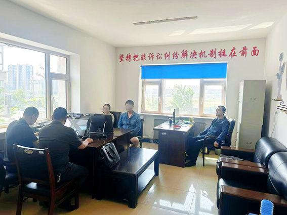 乾安法院：综治中心添“法”力 司法为民在