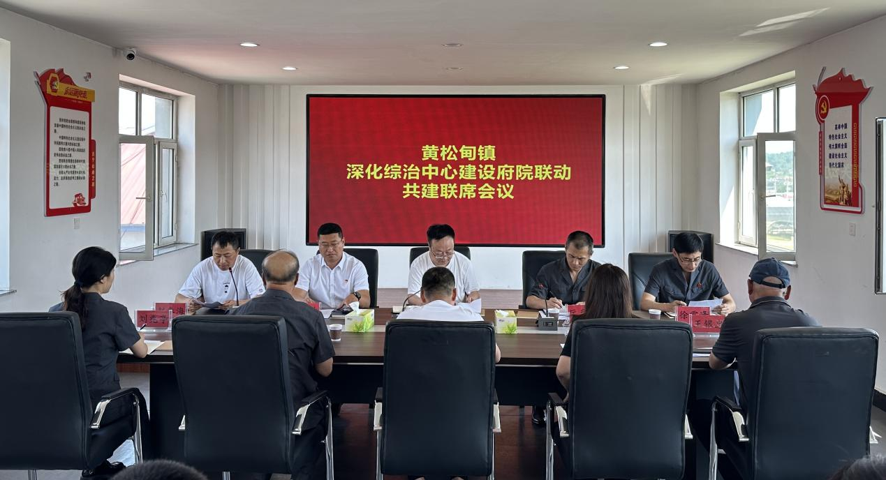 府院聚合力 联动促发展