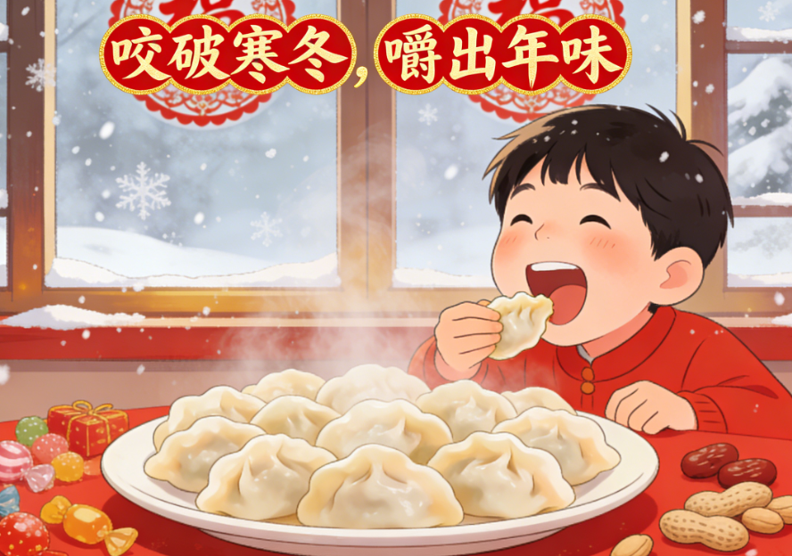 王卓原创：腊月初一：咬破寒冬，嚼出年味