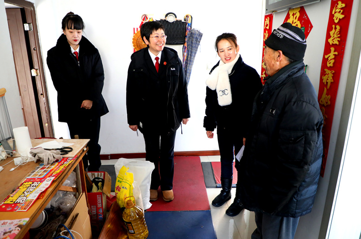 抚松法院：新春走访暖民心 司法为民显担当