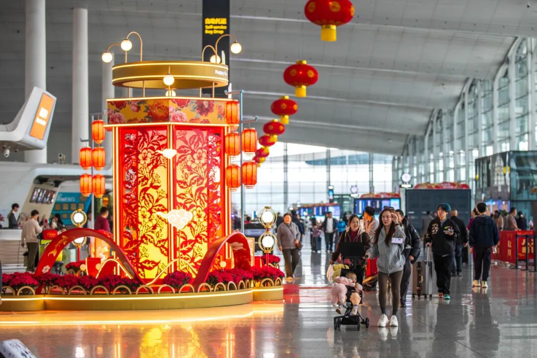 全国首个春运客流量破500万机场诞生