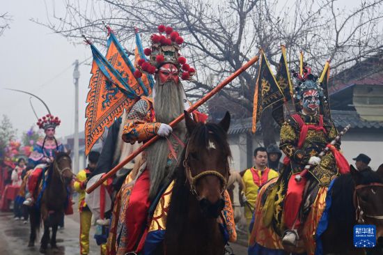 马社火，耍出精气神！