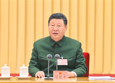 习近平在出席解放军和武警部队代表团全体会